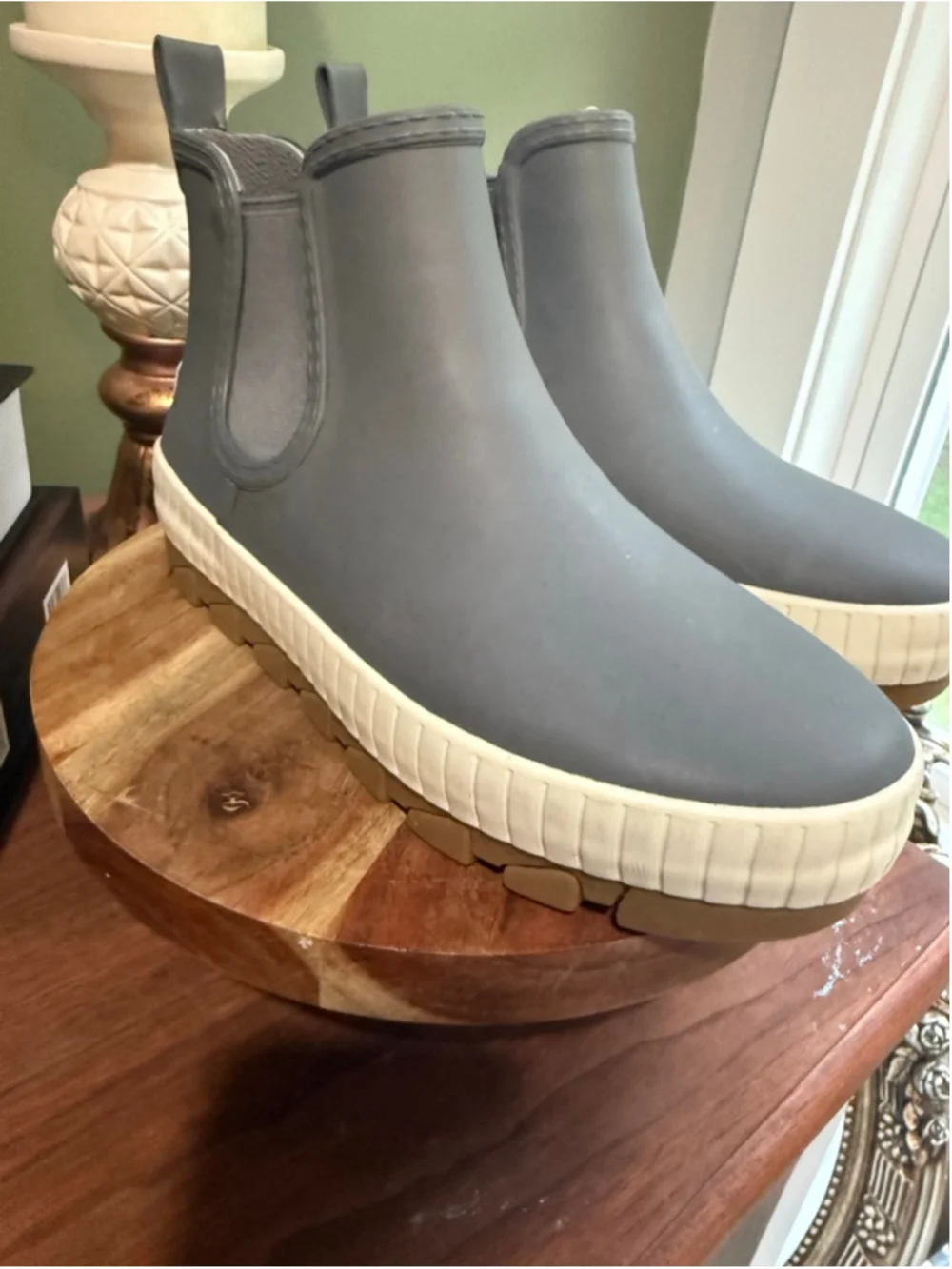Sperry Torrent Chelsea Rain Boots Size 7